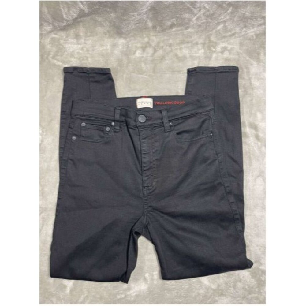 Alice Olivia Skinny Jeans Women's Size 27 Black Ankle You Look Good